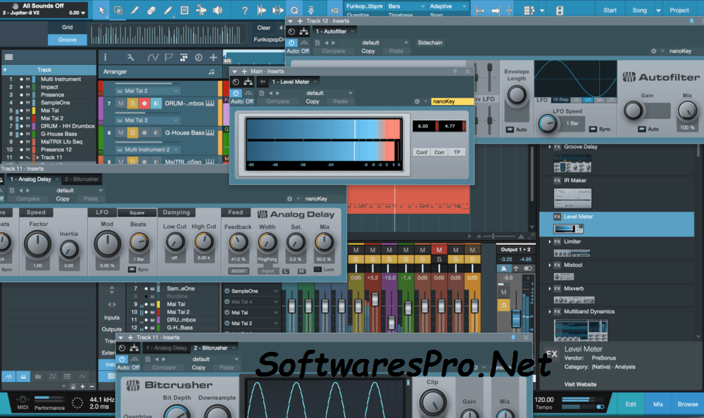 PreSonus Studio One Pro Full Crack