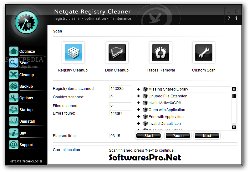 NETGATE Registry Cleaner 18 Crack