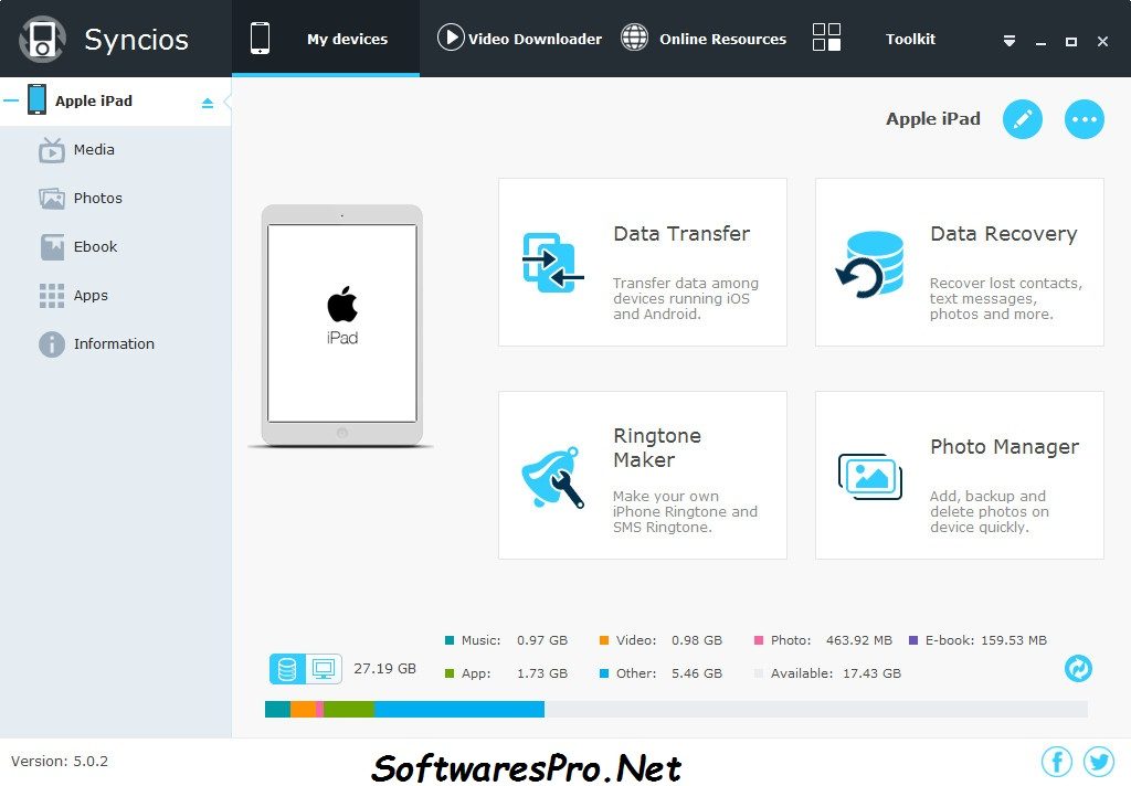 Anvsoft SynciOS Data Transfer Keygen