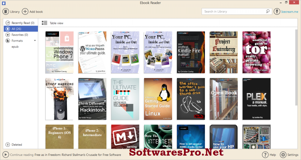 Icecream Ebook Reader Pro Crack