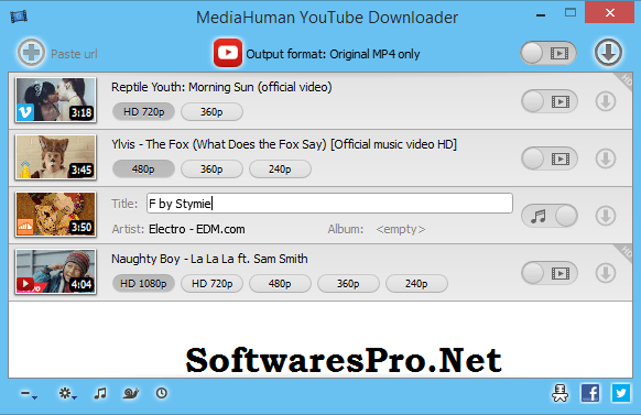 MediaHuman YouTube Downloader Crack