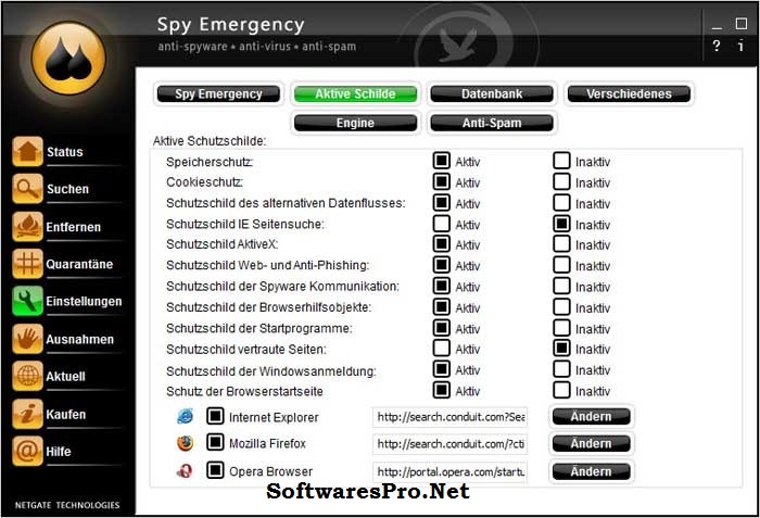 NETGATE Spy Emergency