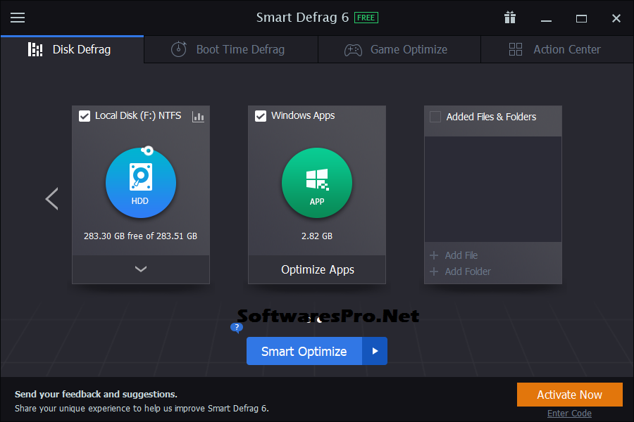 IObit Smart Defrag PRO