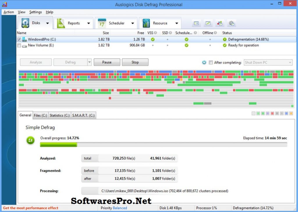Auslogics Disk Defrag Pro Serial Key