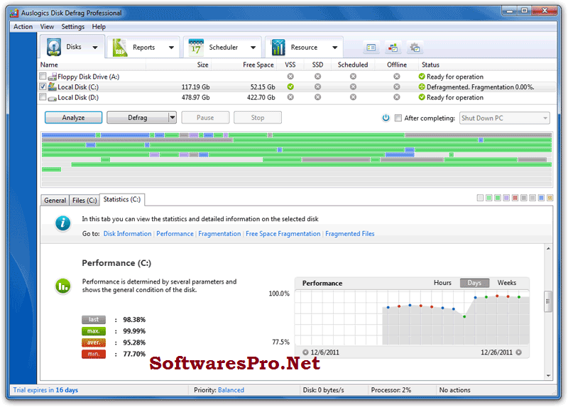 Auslogics Disk Defrag PRO Key