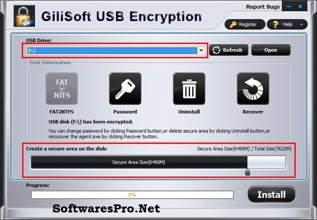 Gilisoft USB Encryption Keygen