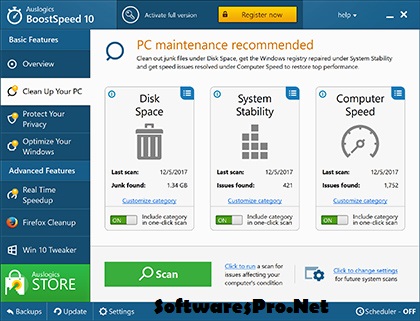 Auslogics BoostSpeed Crack