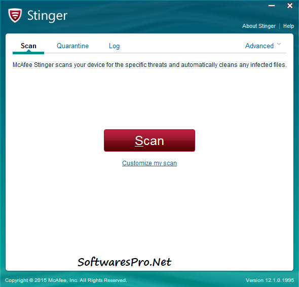 McAfee Stinger License key