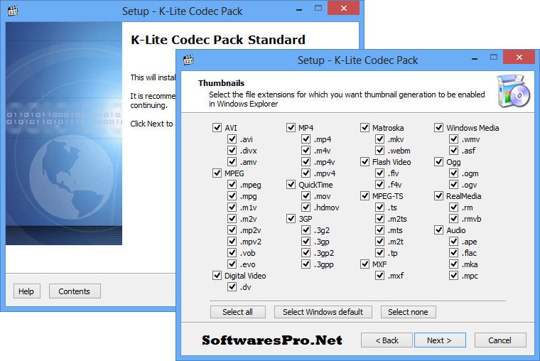 STANDARD Codecs Crack