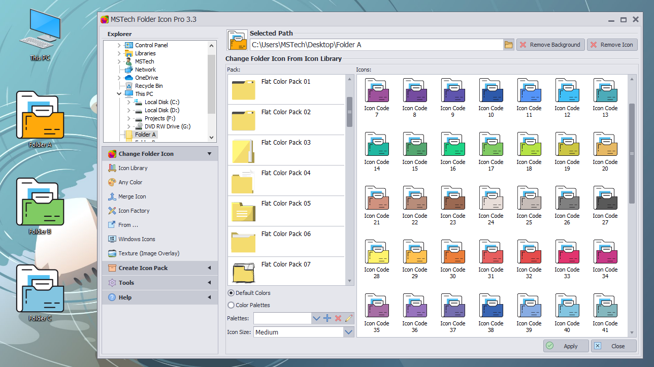 MSTech Folder Icon Pro Download