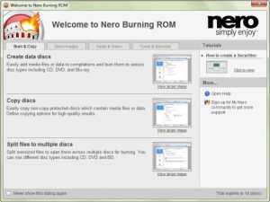 Nero Burning ROM Serial Key