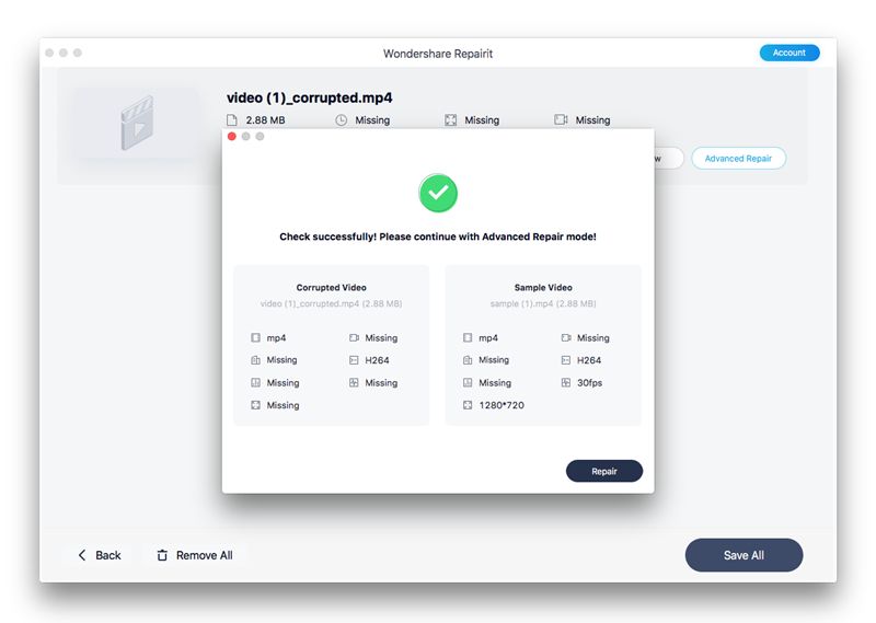 Wondershare Repairit License Key
