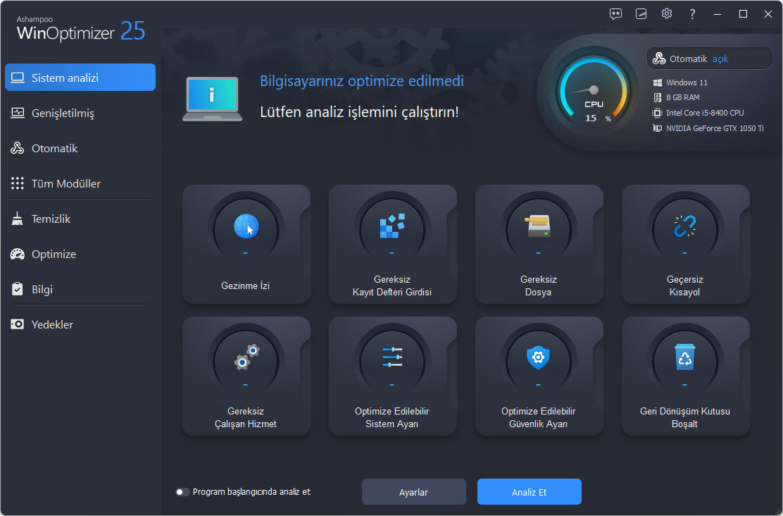 Ashampoo WinOptimizer License Key