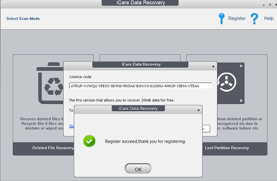 iCare Data Recovery Pro Serial Key