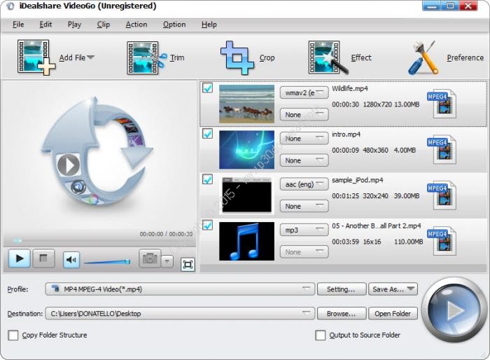 iDealshare VideoGo Serial Key