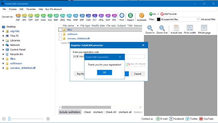 Total CAD Converter Serial key