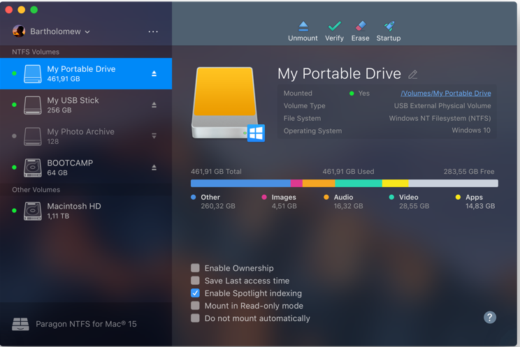 Paragon NTFS Serial Key