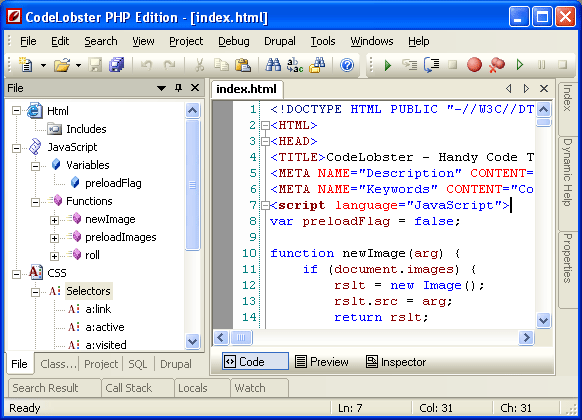 CodeLobster IDE Professional Download